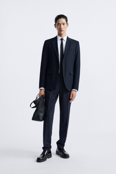 Slim fit suit blazer