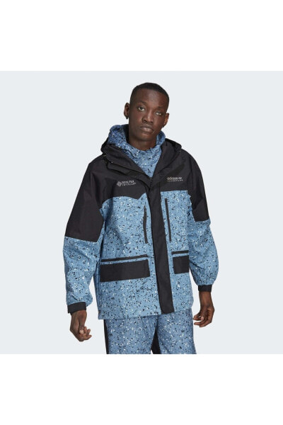 Куртка спортивная Adidas Adventure Winter Allover Print Gore-tex Мужская (hk5019)