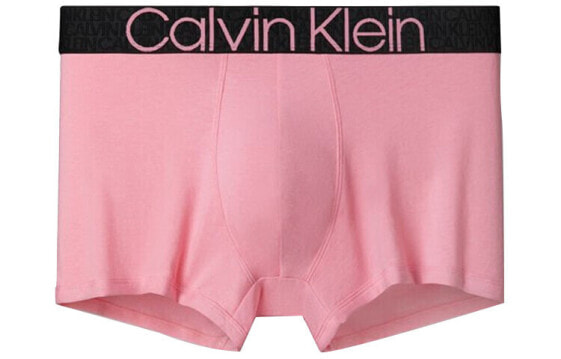 CK/Calvin Klein Logo图案贴身平角内裤 男款 1条装 粉色 / Трусы CKCalvin Klein Logo 1 NB2682-THF