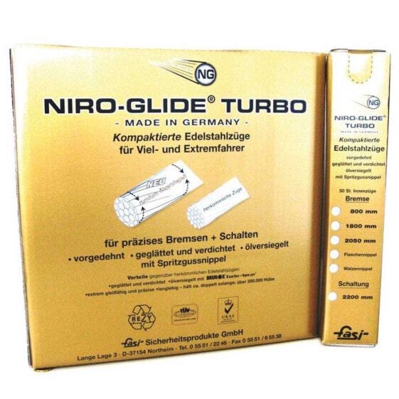 FASI Niro Glide Turbo Brake Cable 25 Units