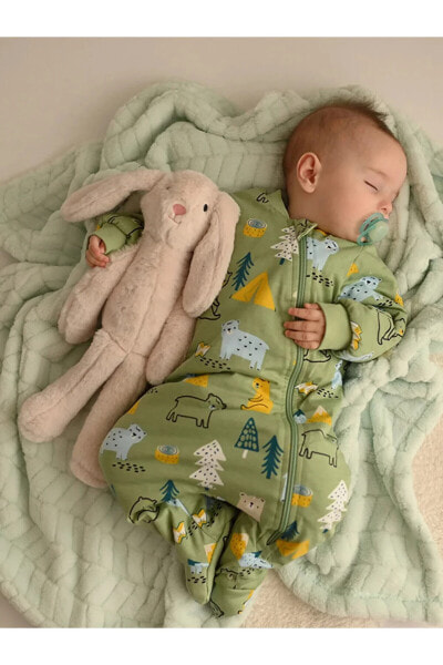 LCW baby 1.6 Tog Elyaflı Erkek Bebek Uyku Tulumu