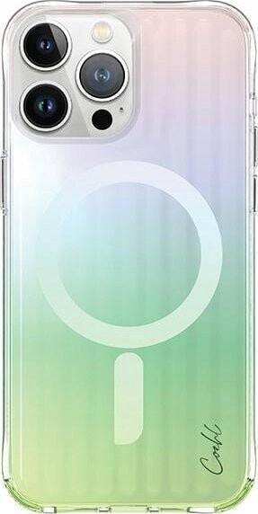 Uniq UNIQ etui Coehl Linear iPhone 15 Pro Max 6.7" Magnetic Charging opal/iridescent