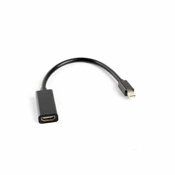 Адаптер Mini DisplayPort — HDMI Lanberg AD-0005-BK 20 cm Чёрный