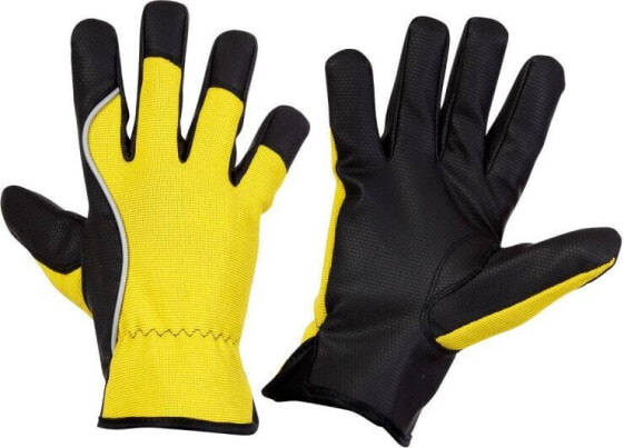 Защитные перчатки Lahti Pro теплые рабочие желтые 11 (L250711K)