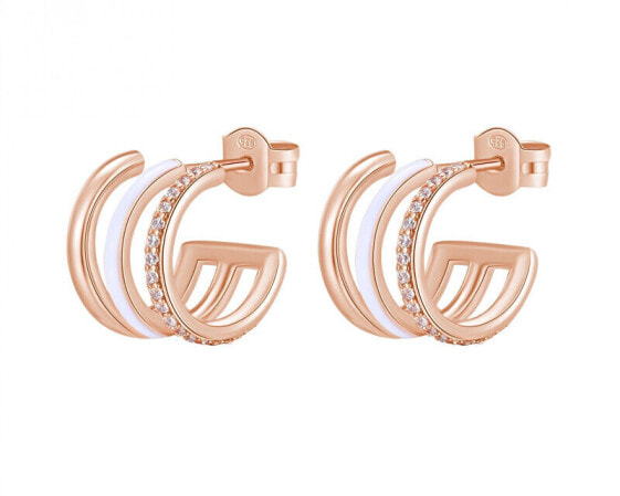 Gaia RZGA26 Sterling Silver Triple Hoop Earrings