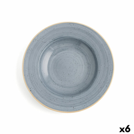 Тарелки сервировочные Ariane Terra Ceramic Blue (Ø 26 cm) (6 штук)