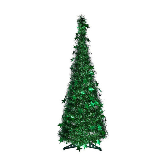Новогодняя ёлка искусственная Krist+ Зеленый Мишура (38 x 38 x 150 см)