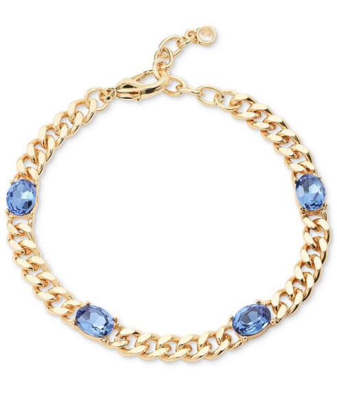 Crystal Station Chain Link Bracelet, Created for Macy's