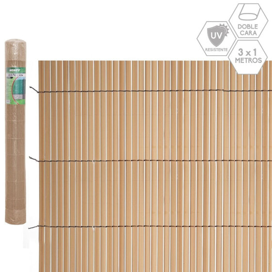 Заборчик для сада Коричневый PVC 1 x 300 x 100 см Shico Garden Fence Brown