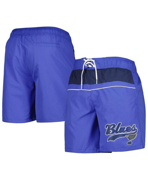 Men's Blue St. Louis Blues Freestyle Volley Swim Shorts