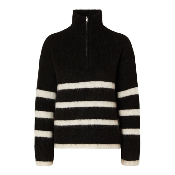 SELECTED Maline Half Zip Sweater