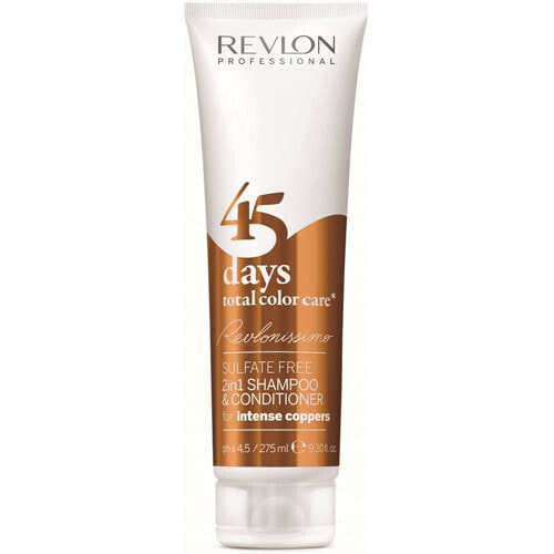 Shampoo and conditioner for intense copper shades 45 days total color care (Shampoo & Conditioner Intense Coppers) 275 ml
