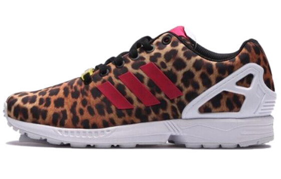 Кроссовки женские Adidas Originals ZX Flux Леопардовый принт M21365