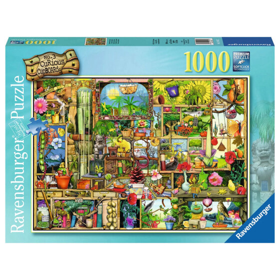 Пазл для взрослых Ravensburger Colin Thompson Art Series Puzzle Grandioses Gartenregal 1000 элементов