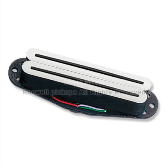 Roswell Pickups SHR-B H-Rails ST Bridge White