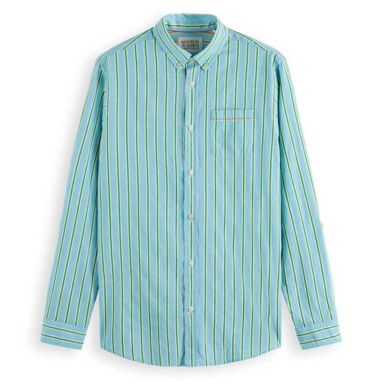 SCOTCH & SODA Dobby Long Sleeve Shirt