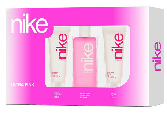 Ultra Pink Woman - EDT 100 ml + shower gel 75 ml + body lotion 75 ml