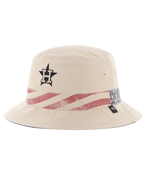 Men's Khaki Houston Astros Glory Daze Bucket Hat