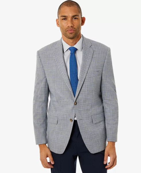 Lauren Ralph Lauren Men UltraFlex Grey & Blue Check Blazer 40L