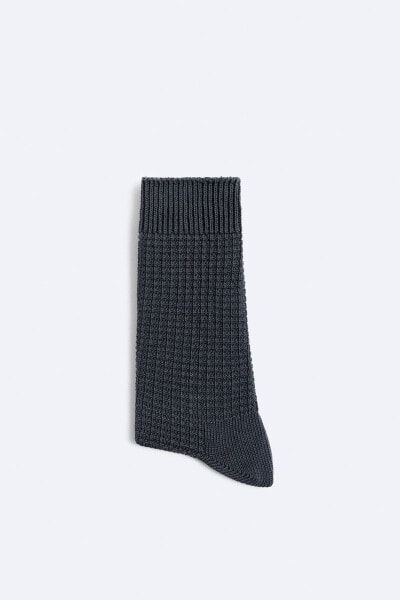 Check texture socks