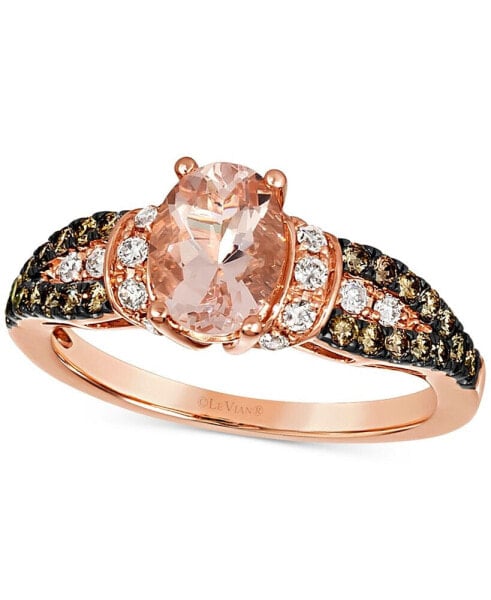 Кольцо Le Vian Peach Morganite & Diamond