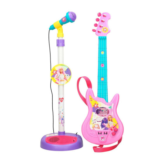 Музыкальный набор Barbie Микрофон Детская гитара