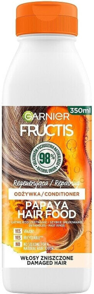 Conditioner für strapaziertes Haar mit Papaya