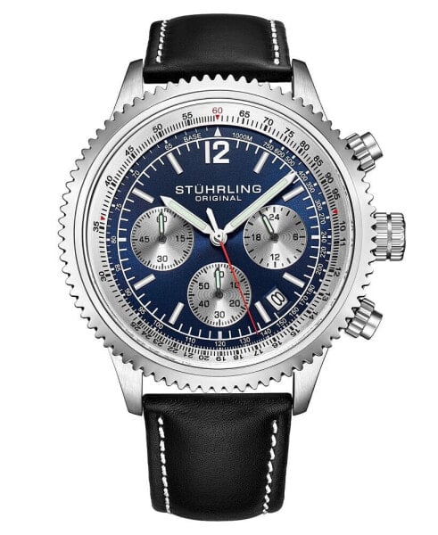 Часы Stuhrling Monaco 47mm Blue