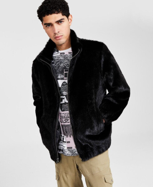 Куртка мужская Guess Draco с меховым воротником