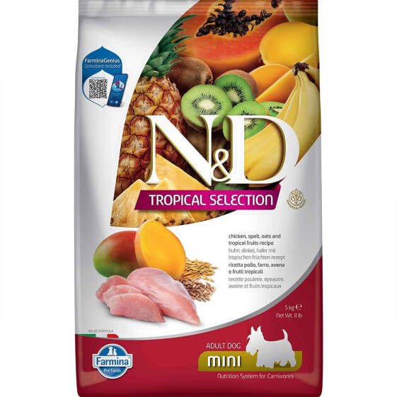 FARMINA ND Tropical Selection Mini Chicken 5kg Dog Food