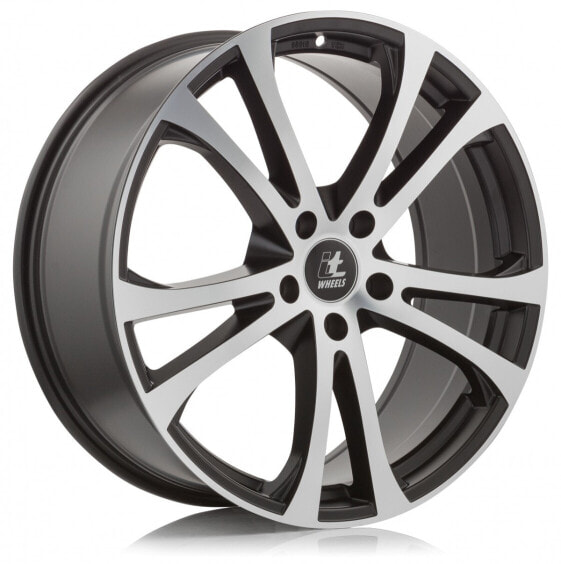 Колесный диск литой itWheels Michelle matt black polished 8.5x20 ET35 - LK5/112 ML66.5