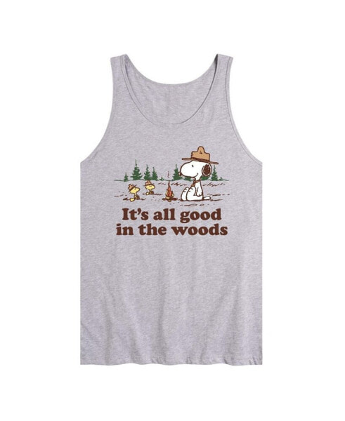 Men's Peanuts All Good In The Woods Tank