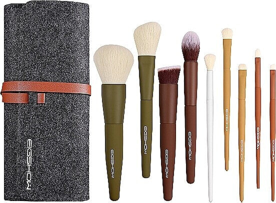 Make-up Pinsel-Set 5 Farben 9 St.