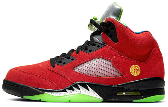 Кроссовки Nike Air Jordan 5 Retro What The (Красный)