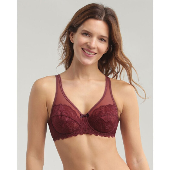 DIM PARIS Generous Essentiel Full Cup Lace And Tulle Bra