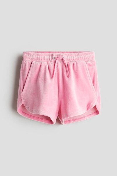 Velour Pull-on Shorts