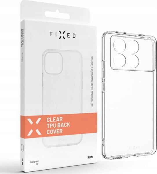 Fixed Etui żelowe TPU FIXED pro POCO X6 Pro 5G, przezroczyste