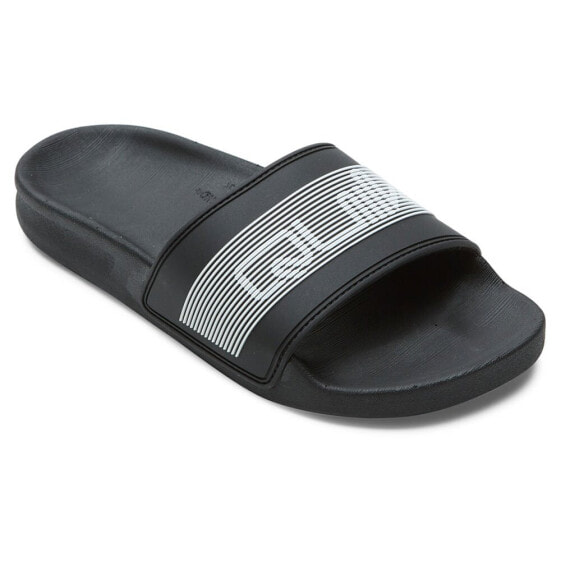 QUIKSILVER Rivi Wordmark Slide Youth Sandals