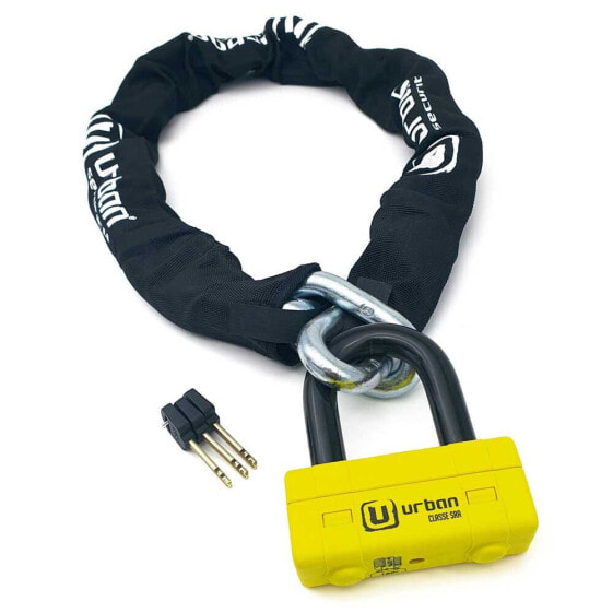 URBAN SECURITY Chain Lock 120 SRA+UR75 U-Lock