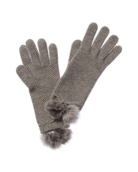 Phenix Cashmere Honeycomb Glove Women's