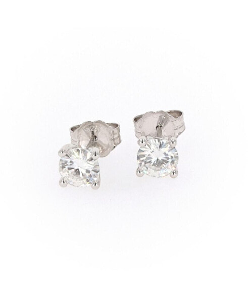 Moissanite Stud Earrings (1 5/8 ct. t.w. Diamond Equivalent) in Sterling Silver