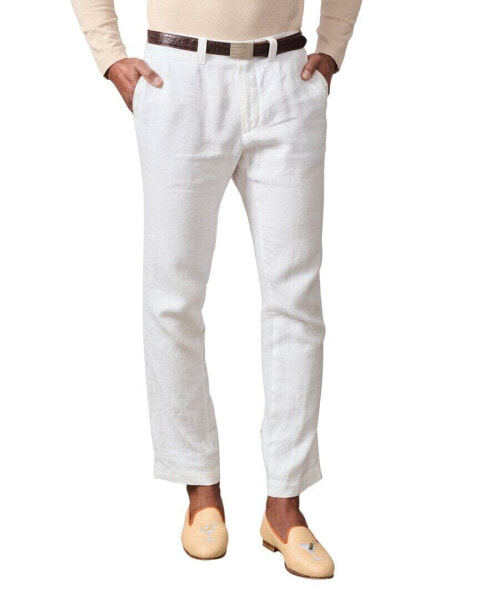 J.Mclaughlin Solid Rori Linen Pant Men's