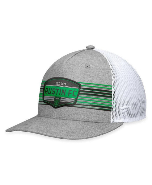 Men's Steel Austin FC Stroke Trucker Snapback Hat