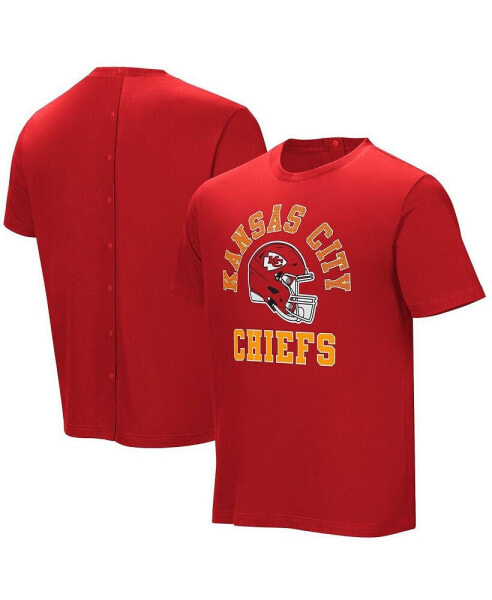 Men's Red Kansas City Chiefs Field Goal Assisted T-shirt