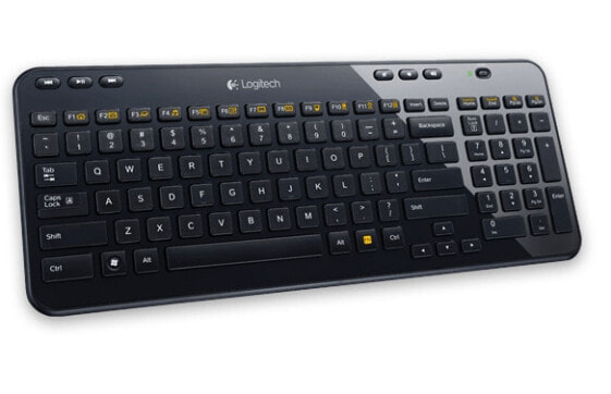 Logitech Wireless Keyboard K360 - Kabellos - RF Wireless - QWERTZ - Schwarz