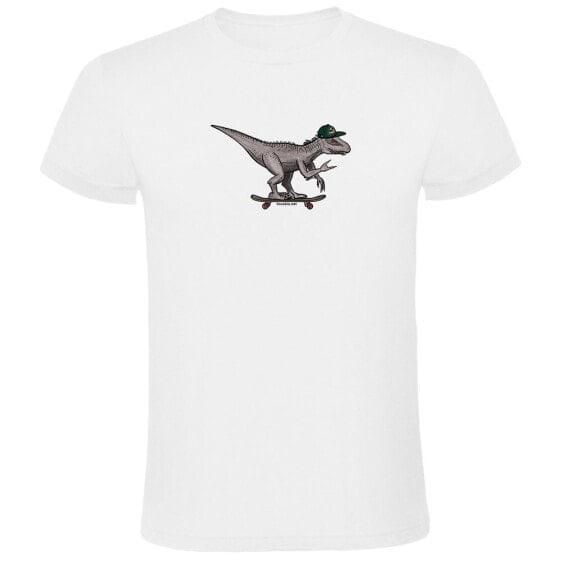 KRUSKIS Dino Skate Short Sleeve T-shirt short sleeve T-shirt