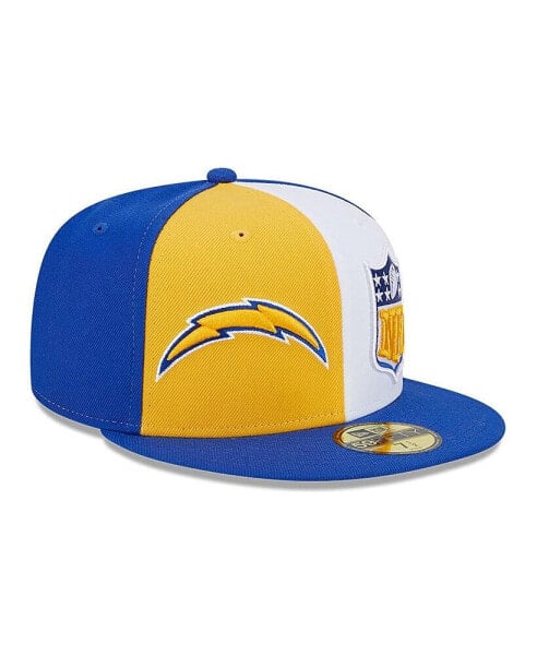 Men's Gold, Blue Los Angeles Chargers 2023 Sideline 59FIFTY Fitted Hat