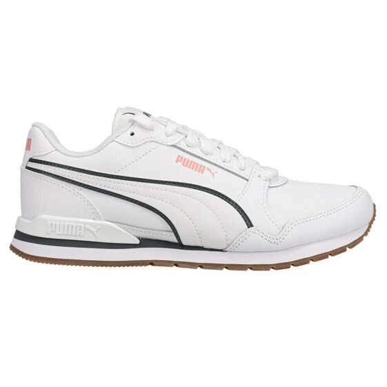 Puma St Runner V3 Bold Lace Up Mens White Sneakers Casual Shoes 388128-03