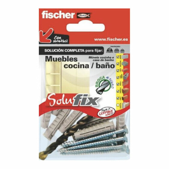 Крепежный набор Fischer Solufix 502692 мебель Кухня Туалеты 17 Предметы