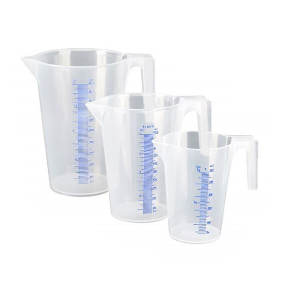 PRESSOL Set PP 500ml/1L/ 2L measuring cup